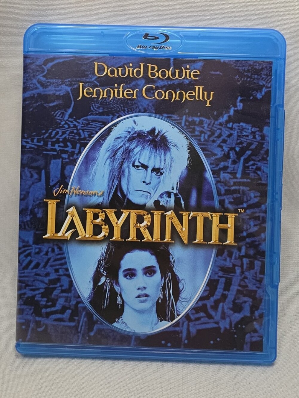 Labyrinth Blu-ray David Bowie Jennifer Connelly Goblin King Cult Fantasy EUC